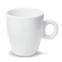 Witte keramische mok geschikt voor koffiemachines 200ml