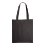 Kleurrijke katoenen tas met OEKO-TEX certificering en zijvouw 140 g/m2