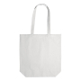 Kleurrijke katoenen tas met zijvouw OEKO-TEX 280 g/m2