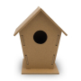 Vogelhuisje om te bouwen met 7 stukken zonder gereedschap