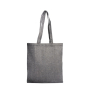 Tas van gerecycled katoen met gemêleerde afwerking 280 g/m²