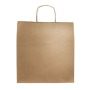 Ecologische kraftpapier tas, ideaal voor cadeaus 115 g/m²