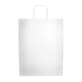 Grote kraftpapier tas met sterke handvatten 100 g/m²