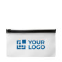 Grote tasjes met logo voor mondmaskers weergave met jouw bedrukking
