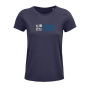 Katoenen bedrukte dames T-shirts, 150 g/m2 weergave met jouw bedrukking
