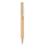 Bamboe balpen met metalen details