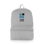 Rugzak met logo van ongeverfd gerecycled canvas, 285 g/m2