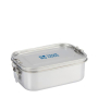 Lunchbox van gerecycled staal met sluitgespen 750ml