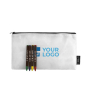 Gerecycled non-woven doosje met kleurwas 80g/m2