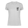 Katoenen dames t-shirt met logo 150 g/m2 Fruit Of The Loom