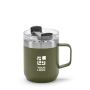 Thermosbeker van gerecycled roestvrij staal met draaideksel 440ml