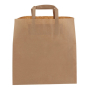 Grote kraft papieren tas met papieren handvatten en FSC-certificering