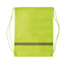 Polyester koordrugzak met horizontale reflecterende band