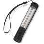 Aluminium zaklamp met continu of knipperende LED-verlichting