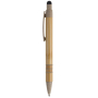 Bamboe en tarwestro pen met gekleurde stylus