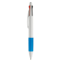Multifunctionele pen 4-in-1 met gekleurde grip