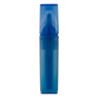 RPET-markeerstift van transparant blauw met verschillende inktkleuren