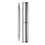Aluminium pen met bijpassende buisvormige etui