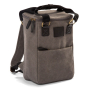Elegante isotherme rugzak van canvas met tasfunctie 10L