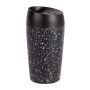 Dubbelwandige en lekvrije take away beker met print 240ml