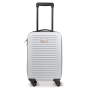 4-wiel cabine trolley met metalen plaat voor personalisatie