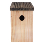 Tuinvogelhuis met 30mm opening en drainagegleuf