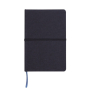 Hardcover RPET-notitieboek met horizontale elastische band A5