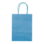 Kleine gekleurde kraft cadeau papieren tas 120 g/m2
