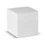 Vierkante notitieblok van 730 blanco vellen 9x9x9cm