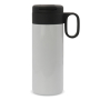 RVS fles met dop die als beker fungeert 400ml