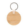Ronde bamboe sleutelhanger om te personaliseren Ø45mm