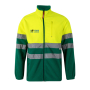 Unisex fleece werkjas met reflecterende details 280 g/m² Velilla 