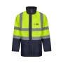 Werkjas 4-in-1, tweekleurig, van polyester 180 g/m² Velilla 