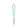 Lange lanyard-sleutelhanger die verstelbaar is met karabijnhaak