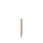 Mini-houtskoolpotlood met licht houten lichaam