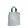 Non-woven tas met glitterafwerking en riemen 130 g/m²