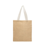 Boodschappentas van jute met katoenen handvatten 265 g/m²