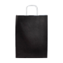 Kraftpapier tas in verschillende kleuren met handvatten 90 g/m²