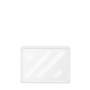 Acryl badgehouder met magneet en papieren binnenkant 4,9x3,5 cm