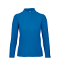 Katoenen polo met lange mouwen voor dames 180 g/m² B&C