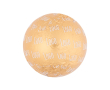 Chocolade in de vorm van een bol met individuele verpakking, 30g kleur goud