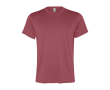 Sportshirt van gerecycled polyester 100 g/m² Roly Direct Slam kleur mahonie