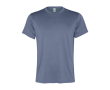 Sportshirt van gerecycled polyester 100 g/m² Roly Direct Slam kleur grijsachtig blauw