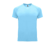 Sportshirt van ademende stof 135 g/m² Roly Direct Bahrain kleur lichtblauw