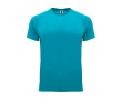 Sportshirt van ademende stof 135 g/m² Roly Direct Bahrain kleur turkoois