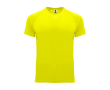 Sportshirt van ademende stof 135 g/m² Roly Direct Bahrain kleur neon geel