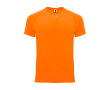 Sportshirt van ademende stof 135 g/m² Roly Direct Bahrain kleur neon oranje