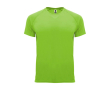 Sportshirt van ademende stof 135 g/m² Roly Direct Bahrain kleur limoen groen