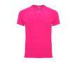 Sportshirt van ademende stof 135 g/m² Roly Direct Bahrain kleur neon roze