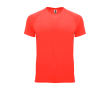 Sportshirt van ademende stof 135 g/m² Roly Direct Bahrain kleur koraal